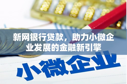 天镇新网银行贷款，助力小微企业发展的金融新引擎