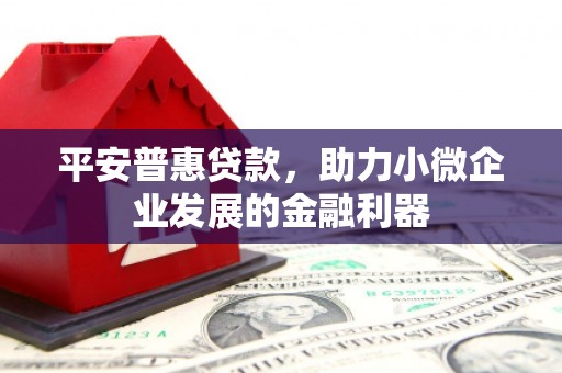 天镇平安普惠贷款，助力小微企业发展的金融利器