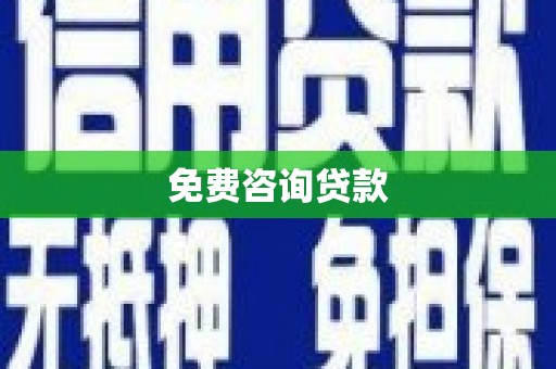 天镇免费咨询贷款