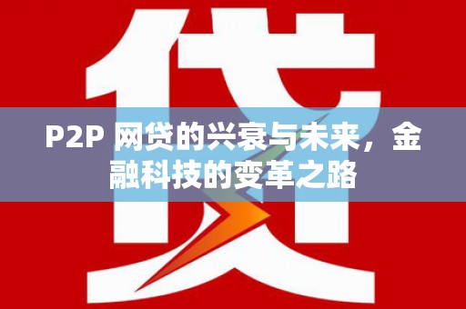 天镇P2P 网贷的兴衰与未来，金融科技的变革之路
