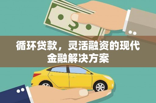 天镇循环贷款，灵活融资的现代金融解决方案
