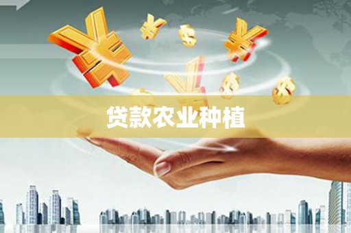 天镇贷款农业种植