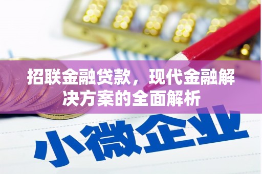 天镇招联金融贷款，现代金融解决方案的全面解析