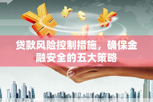 天镇贷款风险控制措施，确保金融安全的五大策略