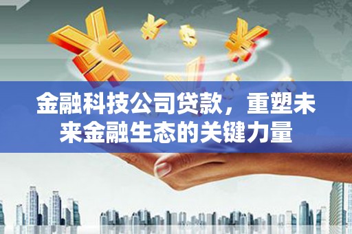 天镇金融科技公司贷款，重塑未来金融生态的关键力量