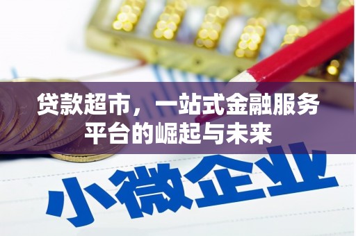 天镇贷款超市，一站式金融服务平台的崛起与未来