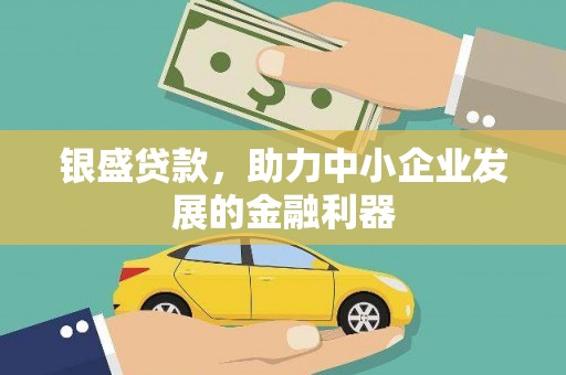 天镇银盛贷款，助力中小企业发展的金融利器
