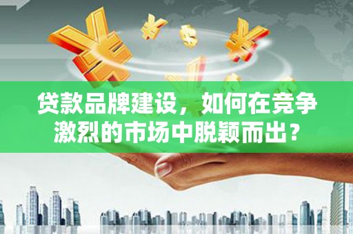 天镇贷款品牌建设，如何在竞争激烈的市场中脱颖而出？