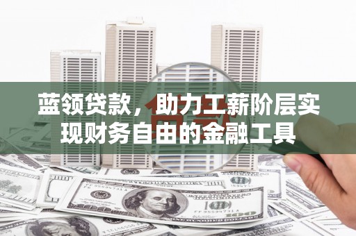 天镇蓝领贷款，助力工薪阶层实现财务自由的金融工具