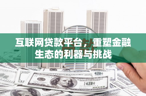 天镇互联网贷款平台，重塑金融生态的利器与挑战