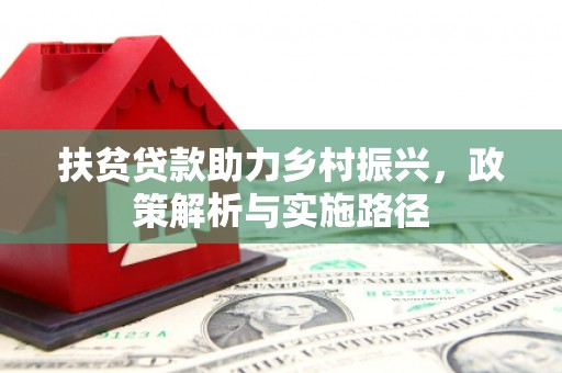 天镇扶贫贷款助力乡村振兴，政策解析与实施路径